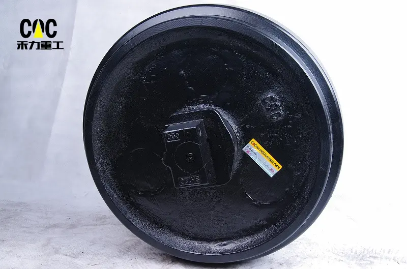 High definition Cqc Front Idler Pc1250 - Front Idler Spare Parts Construction Equipment Parts Mini Excavator Parts Excavator Idler Wheel SH120 SH200 SH220 – Heli detail pictures
