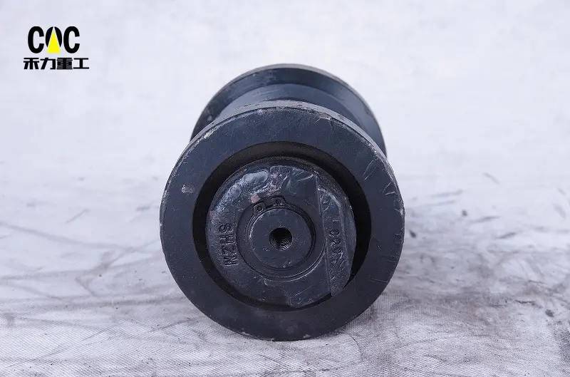 New Arrival China Steel Roller Track - Kubota excavator chassis parts Kx35 support roller bottom roller sprocket wheel Track Roller Kazakhstan track roller – Heli detail pictures