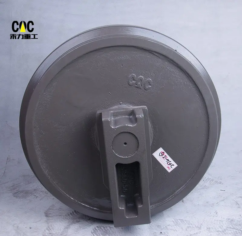 OEM/ODM Supplier Welding Dozer Idler - Excavator Undercarriage Spare Parts EX360 PC200 SK200 ZX200 Front Idler Wheel for Komatsu pc200 Idler – Heli detail pictures