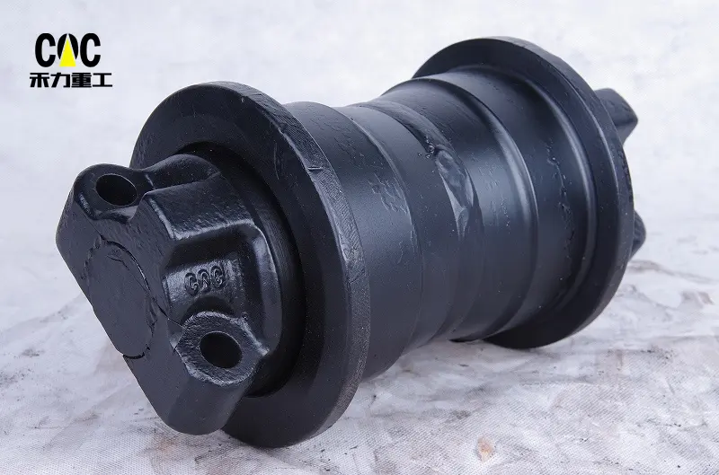 Best quality Upper Roller Lower Roller - Construction Machinery Parts Excavator Carrier Roller Bulldozer Track Top Roller Upper Roller SH120 – Heli detail pictures