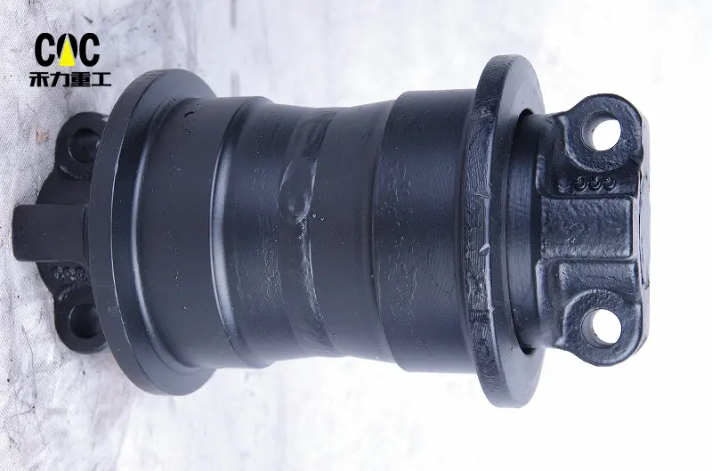 Best quality Upper Roller Lower Roller - Construction Machinery Parts Excavator Carrier Roller Bulldozer Track Top Roller Upper Roller SH120 – Heli detail pictures