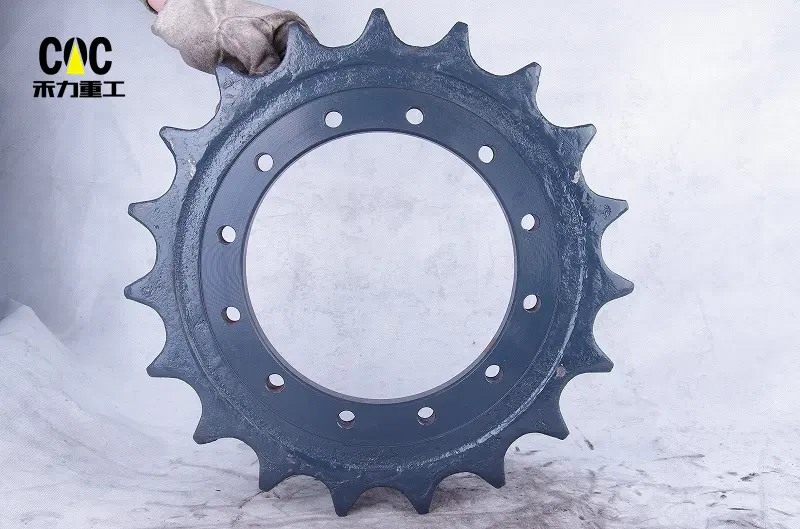 Manufacturer for Sprocket Gear - PC30 PC40 PC60 Parts Mini Excavator Drive Sprocket Sprocket PC60-6 – Heli detail pictures
