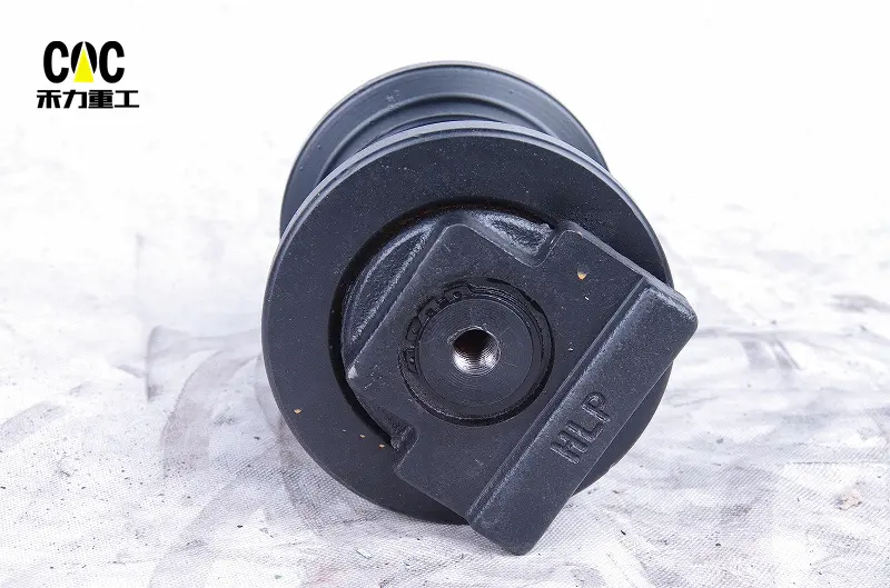 2021 China New Design Metal Track With Rollers - Factory Direct Parts Track Undercarriage Mini Hydraulic Excavator Construction Machinery Parts Track Roller For Excavator CE55B – Heli detail pictures