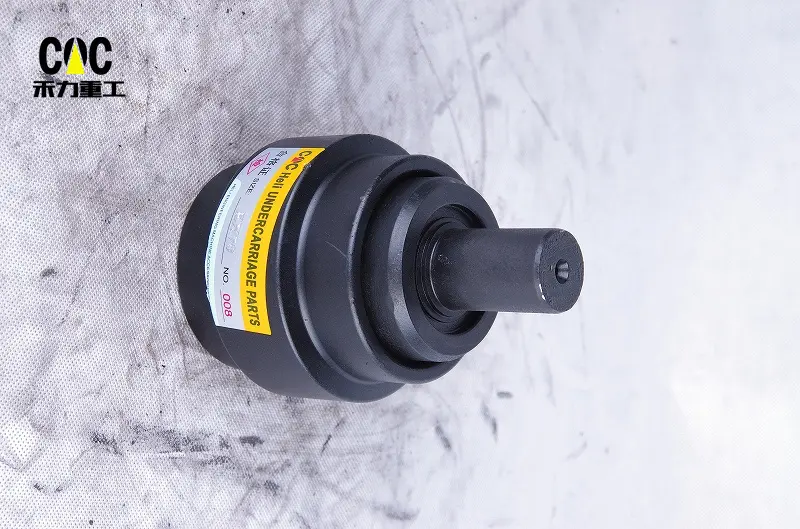 Factory wholesale Pc200-8 Top Roller - High Quality Roller Ex70 Top Roller Black, Hot Sale Ms 120 Excavator Price In Japan Pc100 Carrier Roller – Heli detail pictures