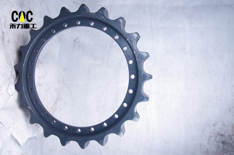 Wholesale Steel Excavator Sprocket - High Quality Excavator Spare Parts PC300 PC300-8 PC350-7 PC300-7 PC300 -6 PC350 PC360 Chain And Sprocket Made in Italysprocket pc360 – Heli detail pictures