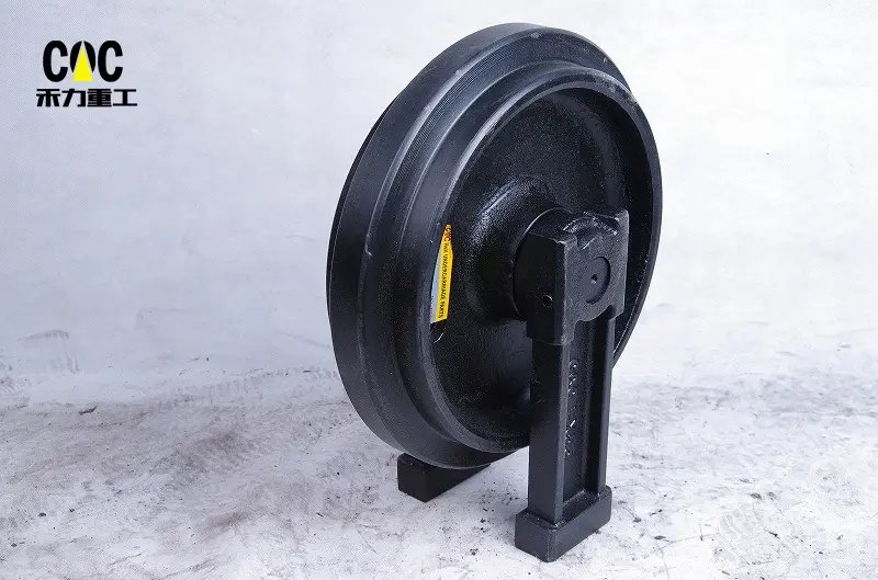 Hot sale Track Idler Parts - Excavator undercarriage spare parts E320 PC200 SK200 ZX200 front idler wheel for komatsu EX55 idler – Heli detail pictures