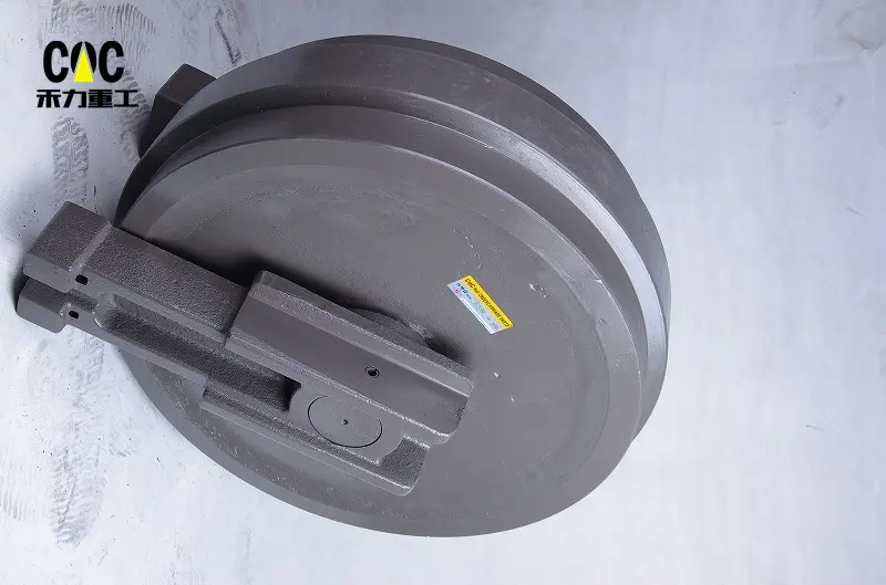 Chinese wholesale Mini Excavator Front Idler - Factory Direct 1175047 E330 Excavator Metal Track Roller Export to Brazil – Heli detail pictures