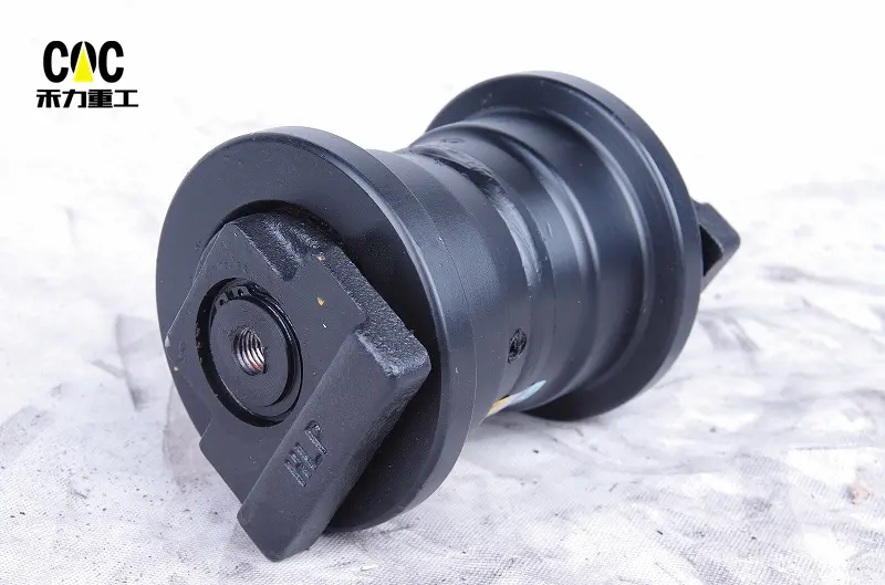 2021 China New Design Metal Track With Rollers - Factory Direct Parts Track Undercarriage Mini Hydraulic Excavator Construction Machinery Parts Track Roller For Excavator CE55B – Heli detail pictures