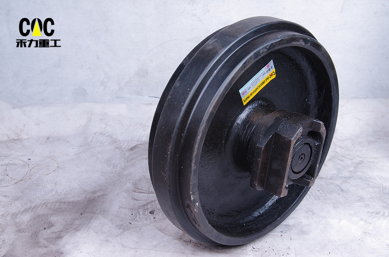 High Quality for Idler In Excavator - Idler Dh55 Excavator Track Idler Wheel Construction Equipment Parts Front Idler Spare Parts Used For Doosan – Heli detail pictures
