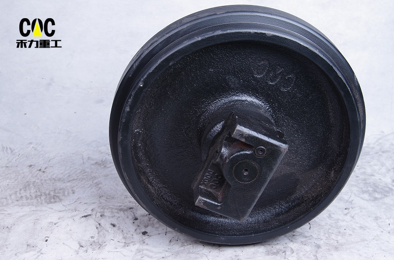 China Cheap price Excavator Idler - Doosan Mini Excavator Front Idler/Idler Roller/Guide Wheel DX60 India Excavator sprocket – Heli detail pictures