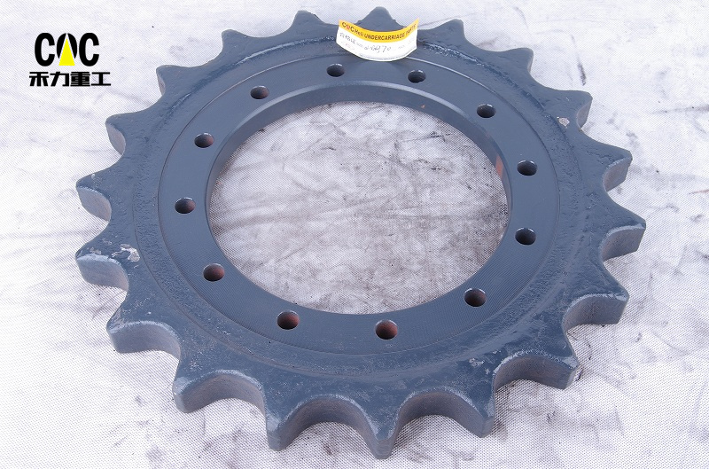 Manufacturer for Sprocket Gear - PC30 PC40 PC60 Parts Mini Excavator Drive Sprocket Sprocket PC60-6 – Heli detail pictures