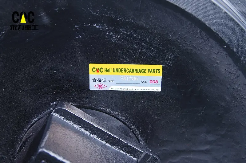Wholesale Idler On Excavator - low price front idler roller, excavator idlers, for sumitomo front idler excavator SH60/SH200/SH220/SH260/SH280 – Heli detail pictures